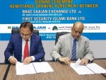 FSIBL Press Release_FSIBL Remittance Drawing Agreement with Brac Saajan Exchange Ltd, UK