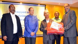 Donated Blankets at Nepal